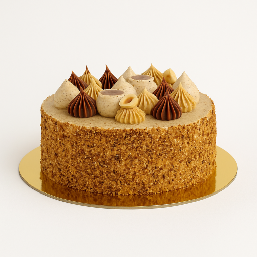 Gâteau noisettes chocolat