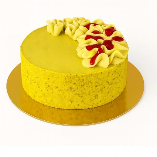 Gâteau Pistache-Framboise