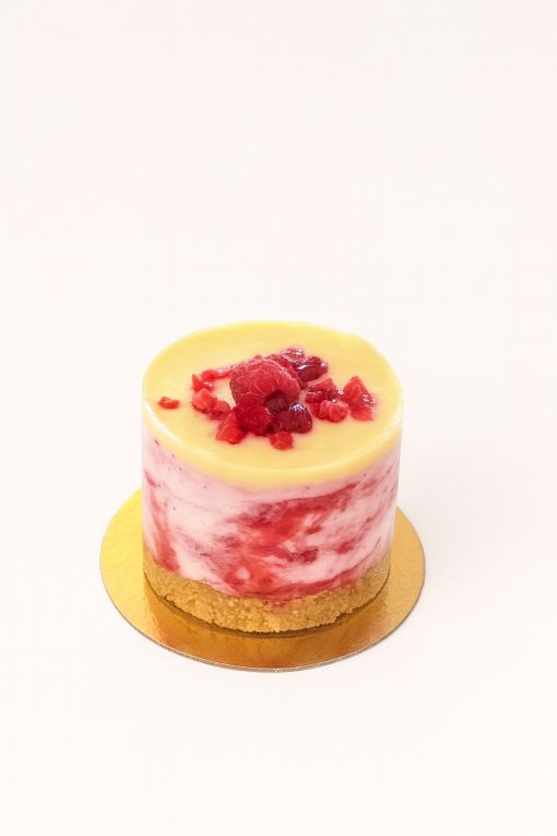 Cheesecake framboise-citron